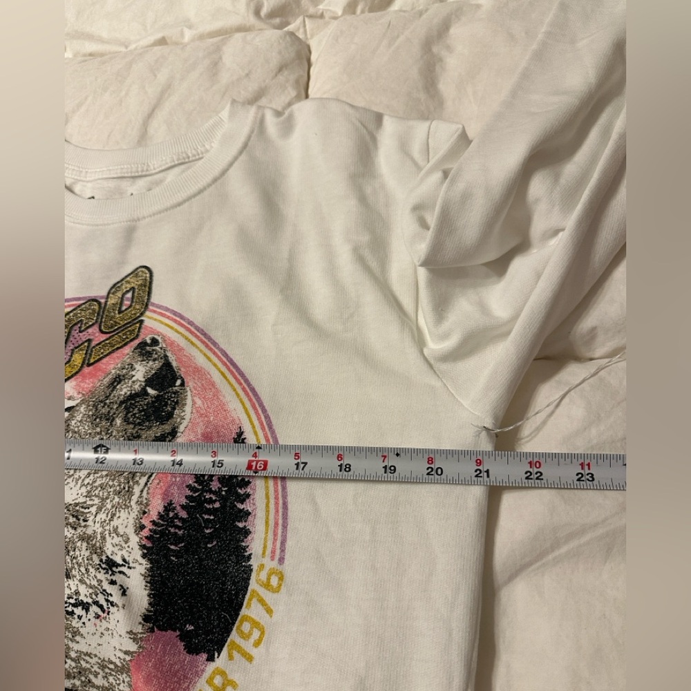 Recycled Karma Bad Company Tour Slim-Fit Band Sweatshirt-NWOT-Size S (Oversized) - Picture 10 of 10